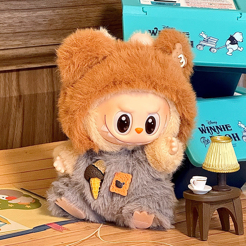 Labubu Sitting Party Doll Clothes First and Second Generation Blind Box Use Labubu Clothes Plush Vinyl Face
