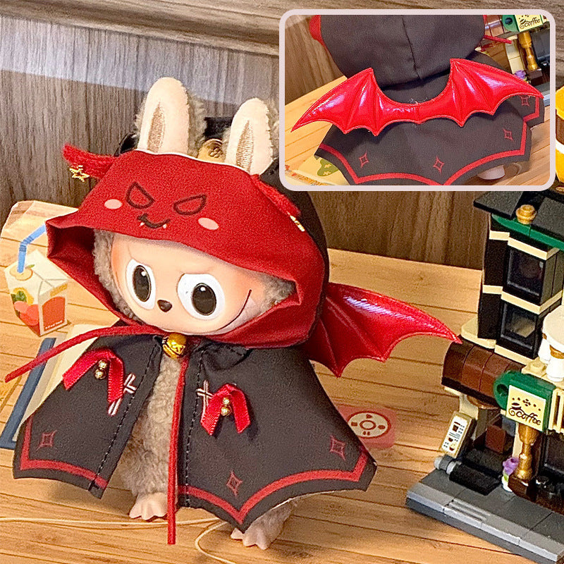 Labubu Sitting Party Doll Clothes First and Second Generation Blind Box Use Labubu Clothes Plush Vinyl Face